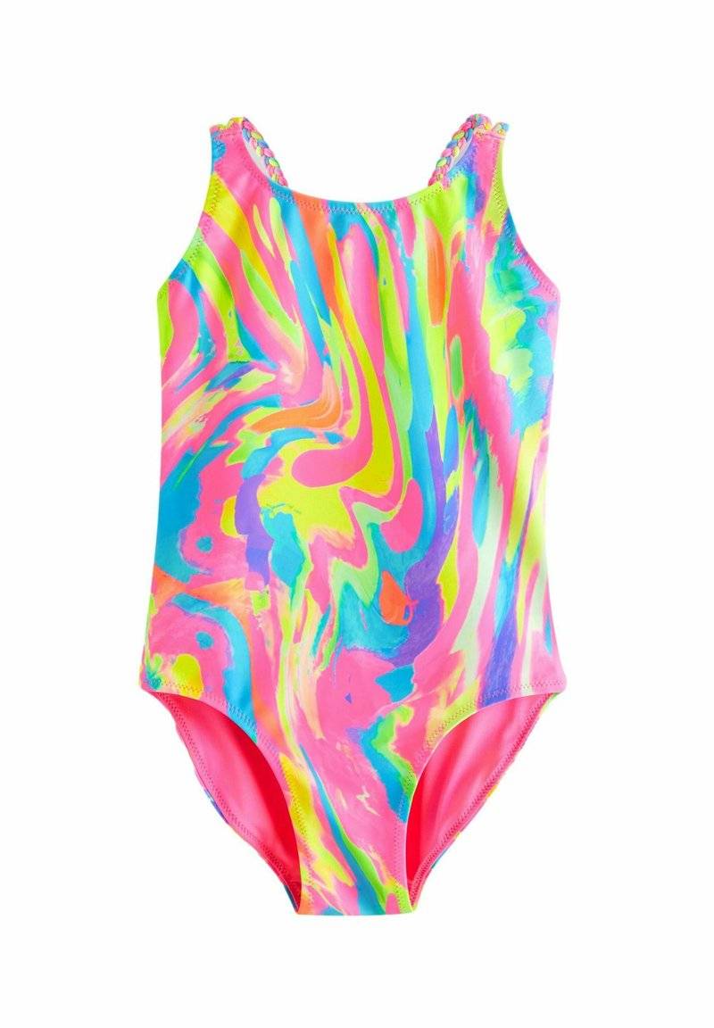 Next Next REGULAR FIT - Swimsuit - multi bright abstract print Angebote