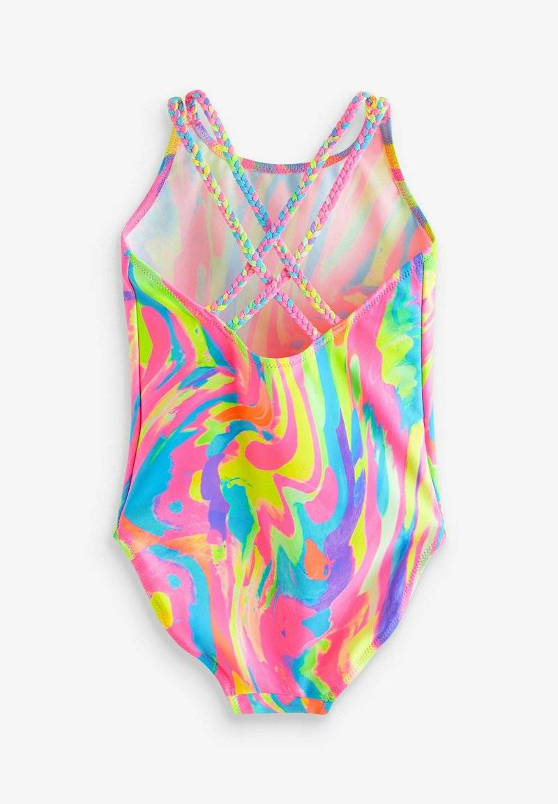 Next Next REGULAR FIT - Swimsuit - multi bright abstract print Angebote