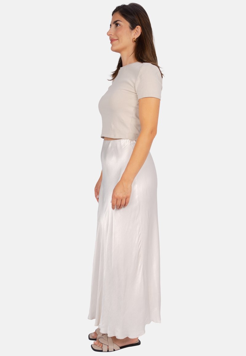 Seasons of April Seasons of April LILLY - Maxi skirt - creme Günstiger Verkauf