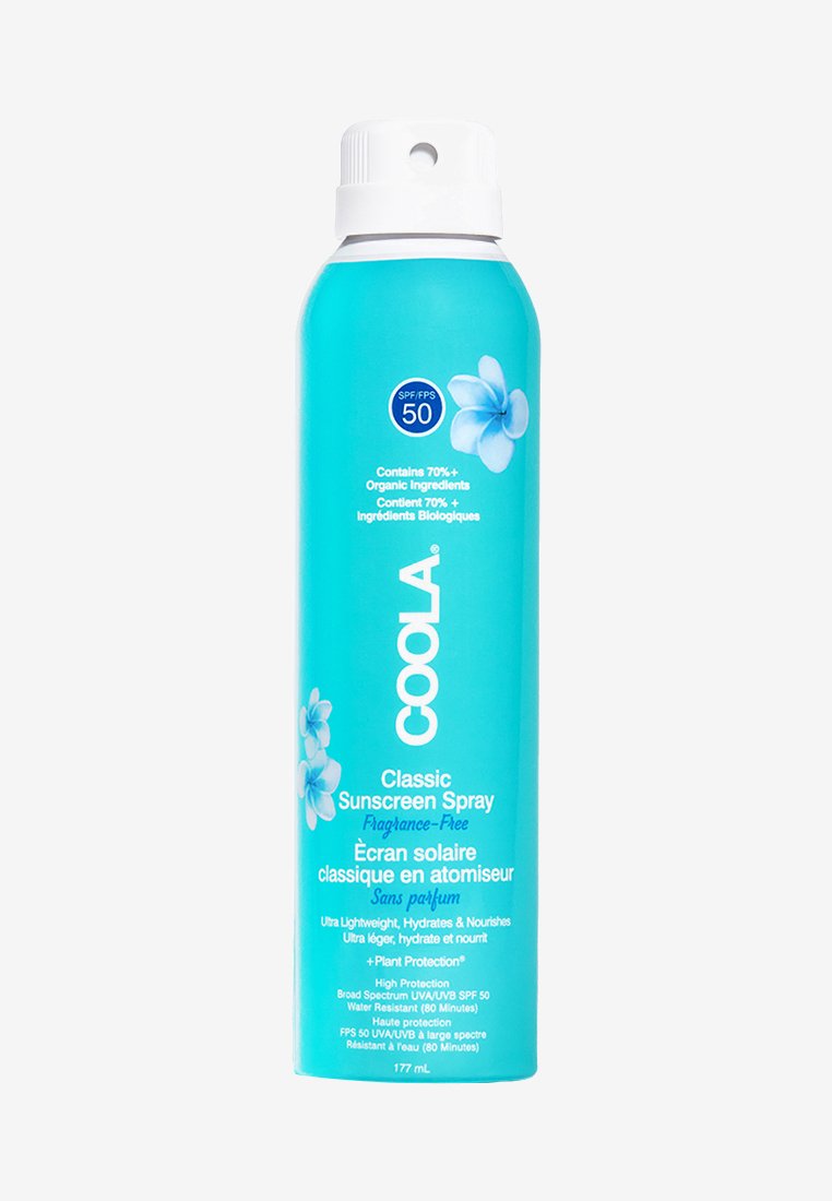 Coola Coola CLASSIC SPF 50 BODY SPRAY UNSCENTED - Sun protection
