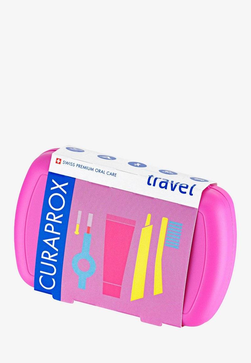 Curaprox Curaprox TRAVEL SET - Bath and body set - pink Tägliche Deals