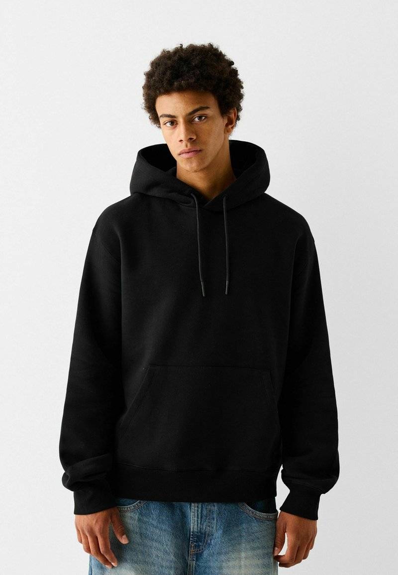 Bershka Bershka Hoodie - black denim