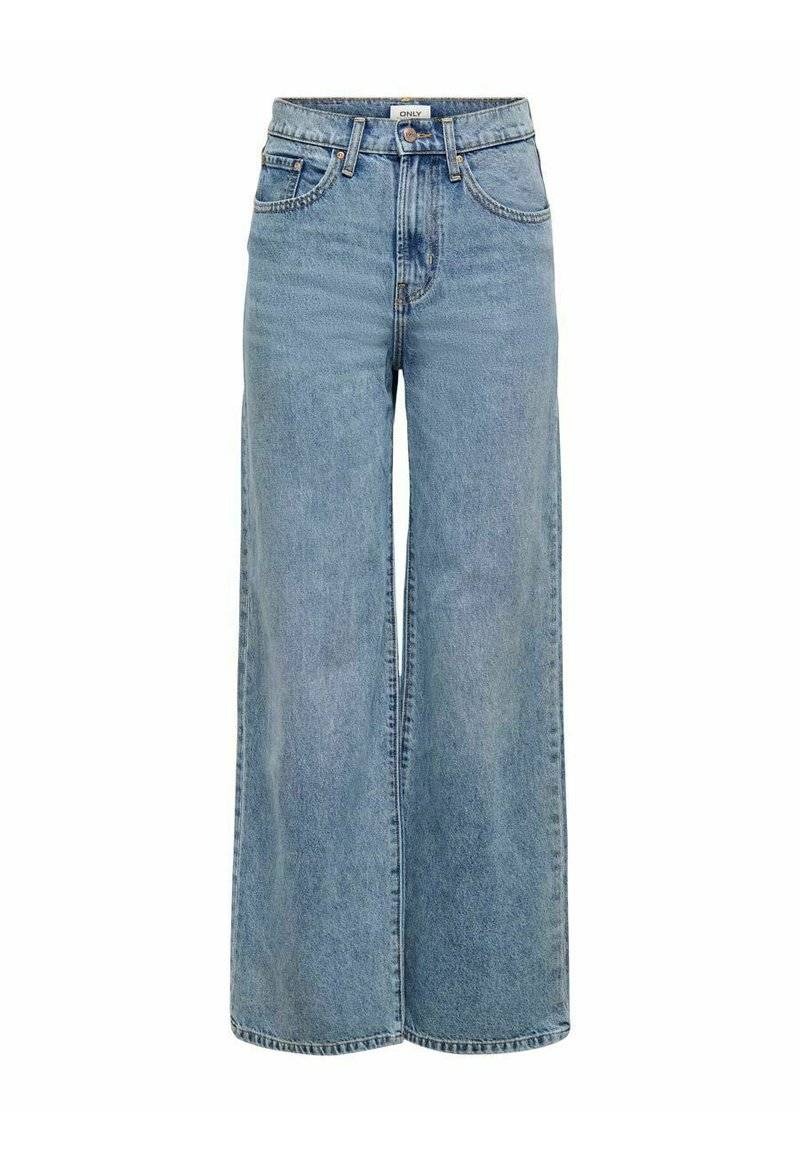 ONLY ONLY WIDE LEG - Relaxed fit jeans - light blue denim