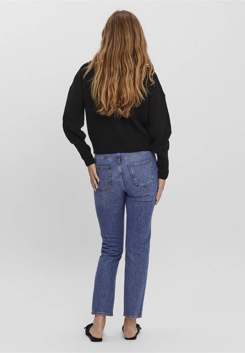 Vero Moda Vero Moda VMLEA VNECK - Cardigan - black Im Verkauf
