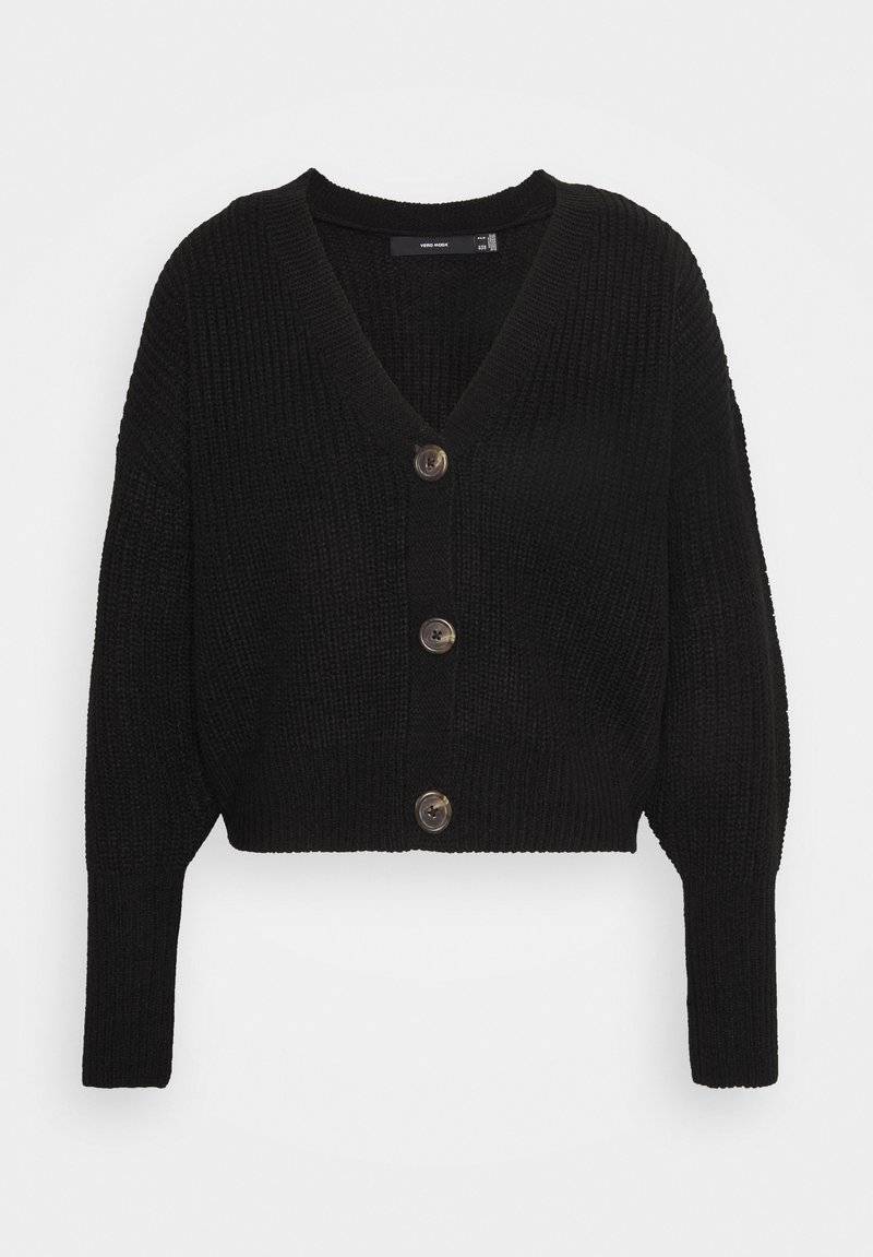 Vero Moda Vero Moda VMLEA VNECK - Cardigan - black Im Verkauf