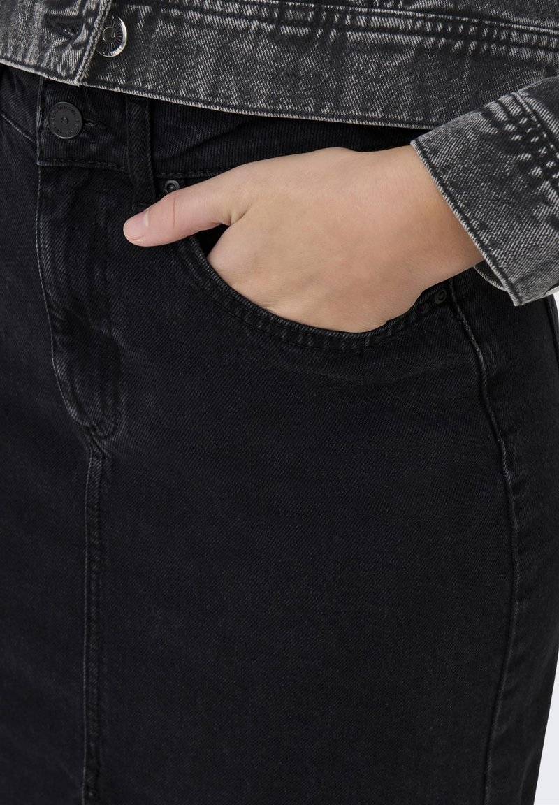 ONLY ONLY ONLBIANCA REA NOOS - Denim skirt - washed black zollfrei