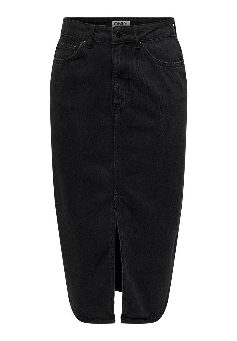 ONLY ONLY ONLBIANCA REA NOOS - Denim skirt - washed black zollfrei