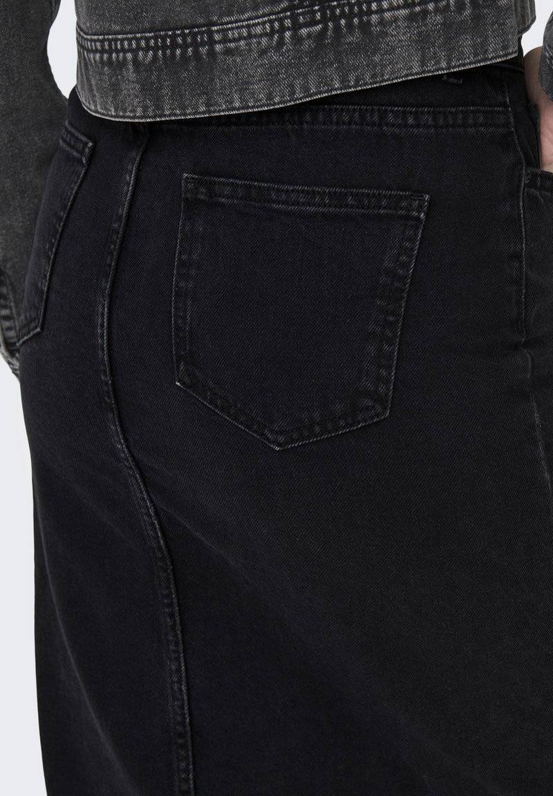 ONLY ONLY ONLBIANCA REA NOOS - Denim skirt - washed black zollfrei