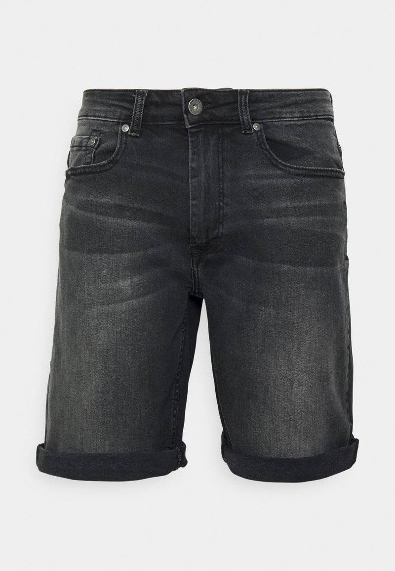 Pier One Pier One Denim shorts - grey denim