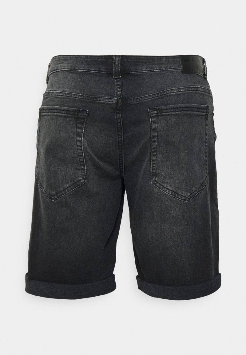 Pier One Pier One Denim shorts - grey denim Auslauf