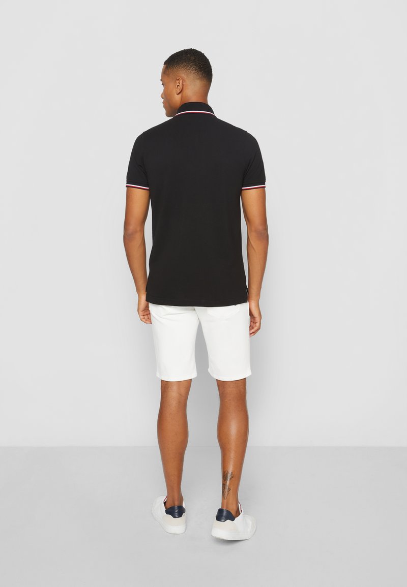 Tommy Hilfiger Tommy Hilfiger TIPPED SLIM - Polo shirt - black Verkauf