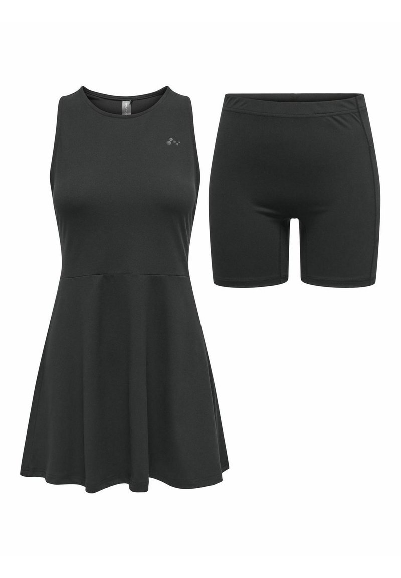 ONLY Play ONLY Play SLIM FIT RUNDHALS - Leggings - black