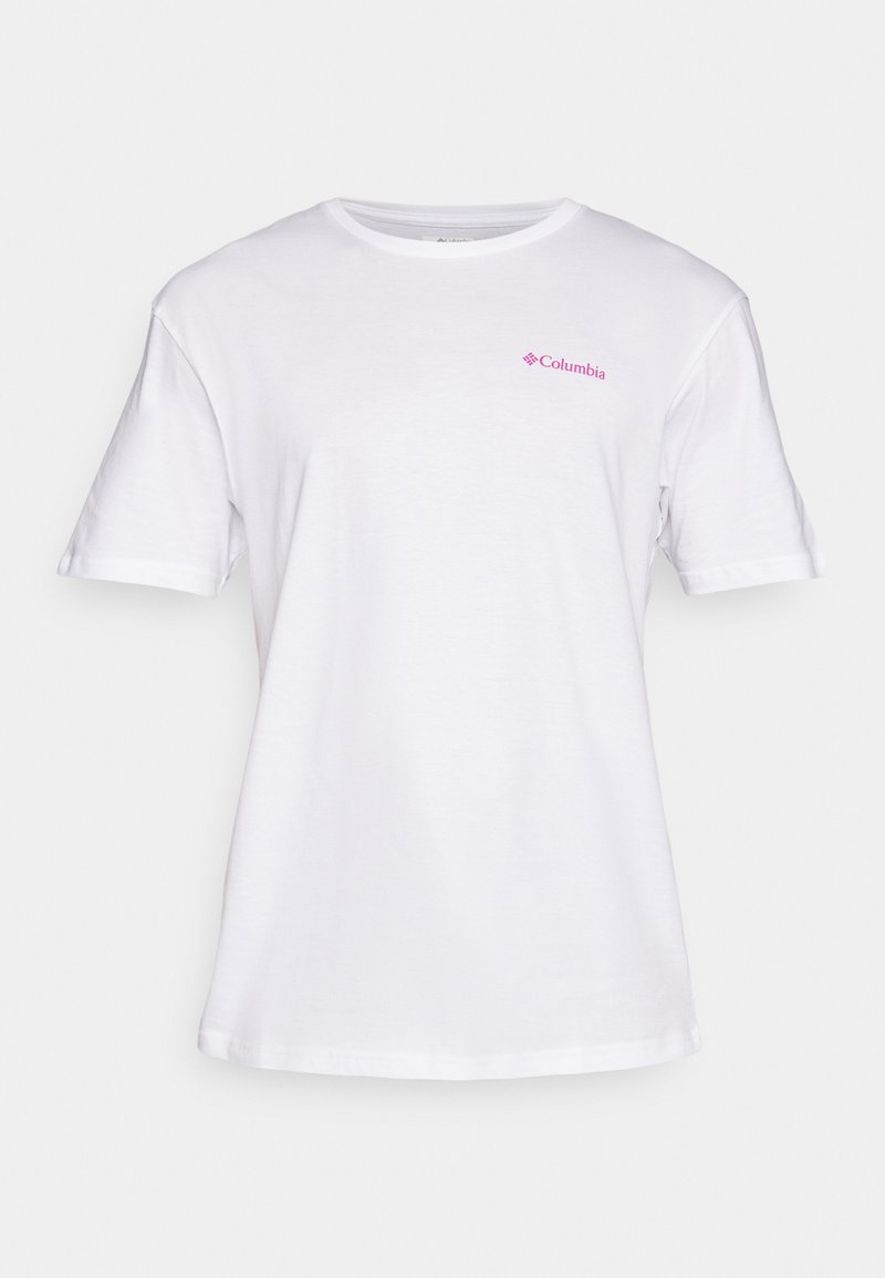 Columbia Columbia ROLLINGWOOD PARK GRAPHIC - Print T-shirt - white Lagerräumung
