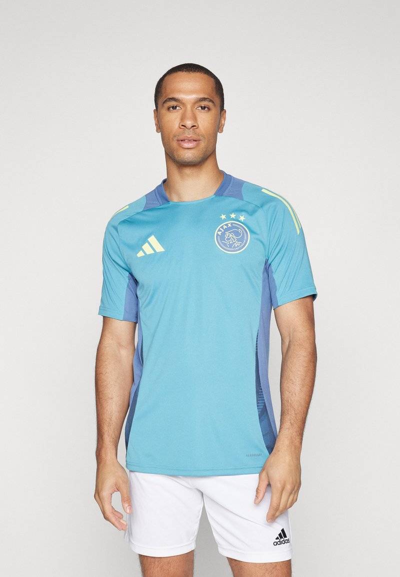 adidas Performance adidas Performance AJAX AMSTERDAM TRAINING - Football shirt - tactile steel